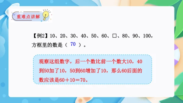 第七单元：找规律单元复习课件(共26张PPT)人教版一年级数学下册