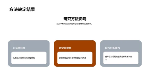 交叉学科之旅