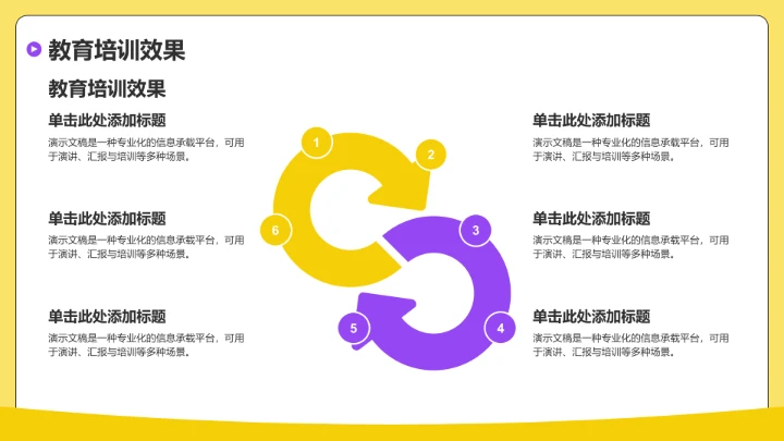 黄色插画风学生会竞选