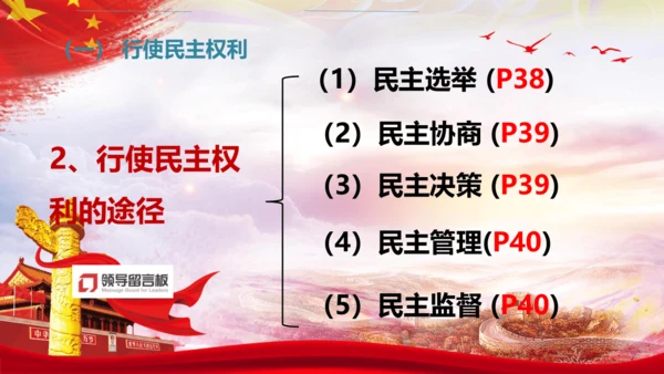 3.2《参与民主生活》  课件(共30张PPT)