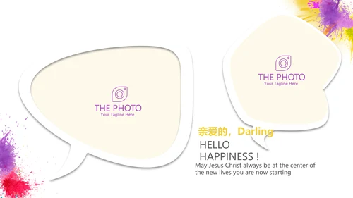 简约时尚彩妆培训动态PPT