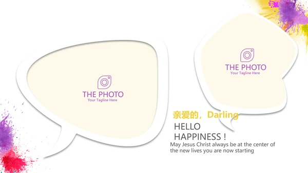 简约时尚彩妆培训动态PPT