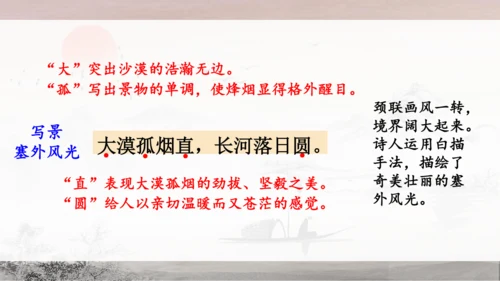 13 唐诗五首《使至塞上》《渡荆门送别》《钱塘湖春行》课件