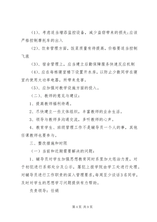 艺术系“两访两创”活动整改落实阶段实施方案.docx