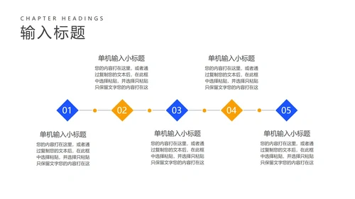 卡通风蓝色网课学习在线说课PPT模板