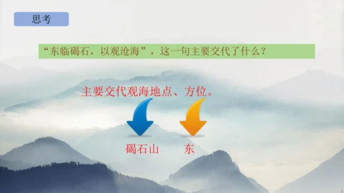 部编版语文七年级上册第一单元 4 观沧海 课件(共33张PPT)