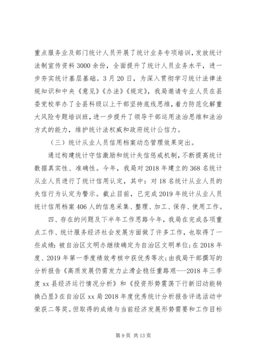 统计局XX年工作总结和XX年工作计划 (2).docx