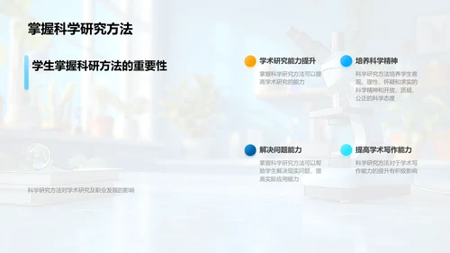 新生科研方法讲解PPT模板