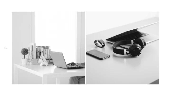 创意黑白调极简主义公司简介动态PPT模板