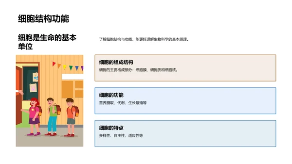 高中生物学基础PPT模板