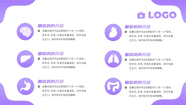糖尿病健康知识科普PPT模板