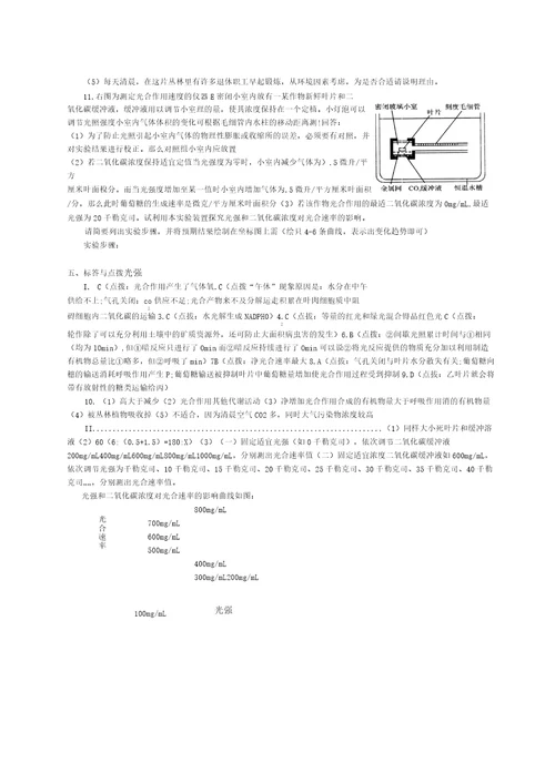 第8讲光合作用C3、C4植物