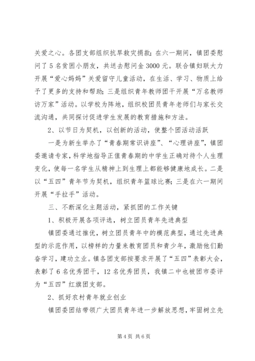 乡镇团委工作调研报告.docx