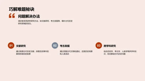 古代历史答辩报告PPT模板