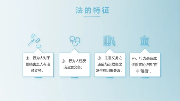 蓝色中国风法律法学讲堂PPT动态模板