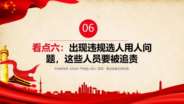 干部选拔任用工作监督办法学习解读PPT