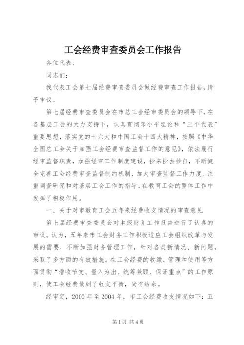 工会经费审查委员会工作报告 (6).docx