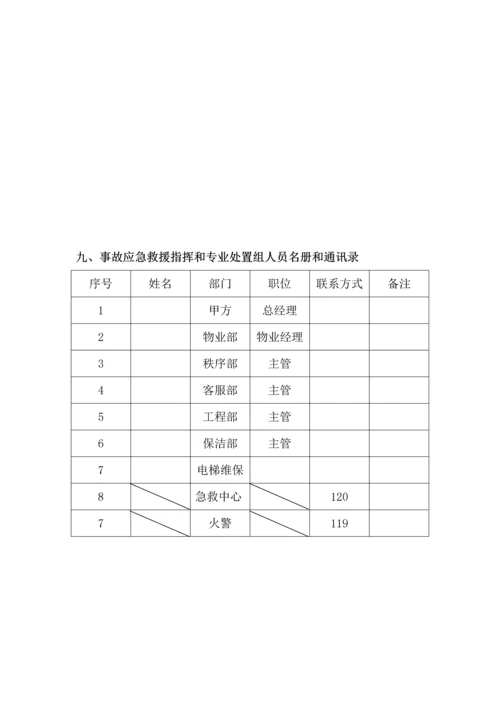 电梯困人应急专项预案.docx