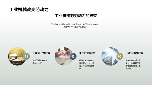 工业机械的发展历程