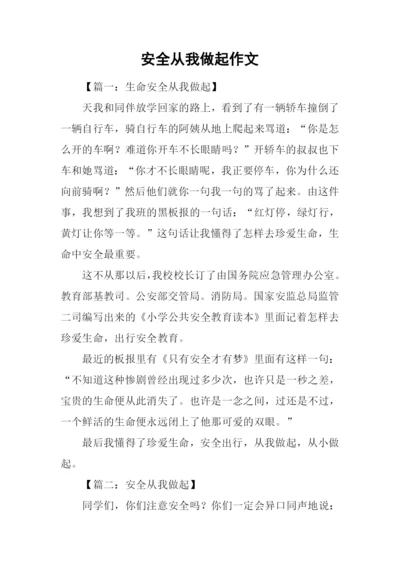 安全从我做起作文.docx