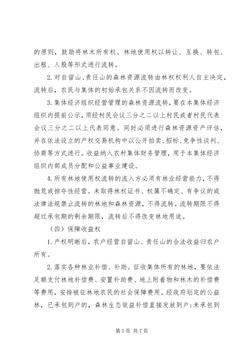 集体林权私有化实施方案 (6).docx