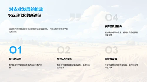 农学创新与发展