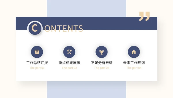 商务风叠层图片工作总结述职报告汇报PPT