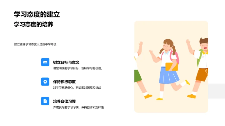 小升初心理学习报告PPT模板