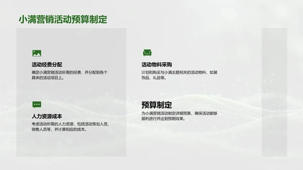 小满节气提升销售PPT模板
