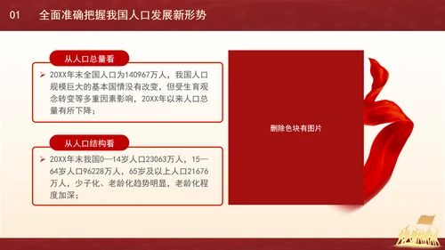 新时代人口高质量发展的根本遵循专题党课PPT