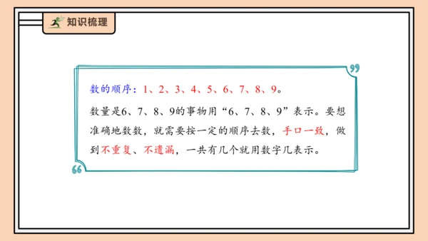 【课堂无忧】人教版一年级上册2.1 6～9的认识（课件）(共36张PPT)