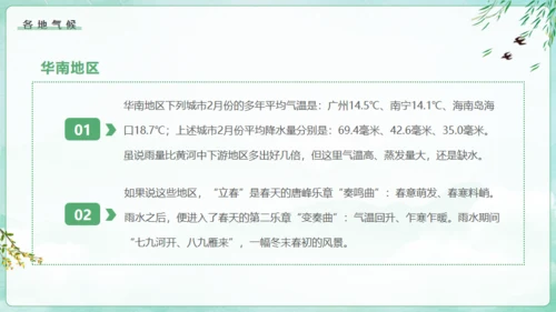 雨水节气对农业的影响通用PPT模板