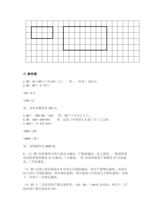 北师大版小学六年级下册数学期末综合素养测试卷（考点提分）.docx