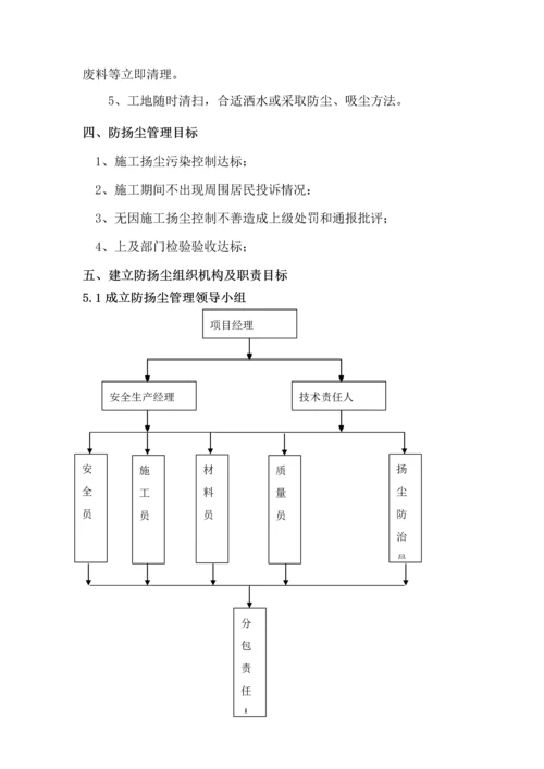 扬尘治理专项措施专项方案.docx