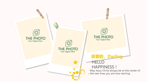 绿色健康营养师年终工作总结动态PPT