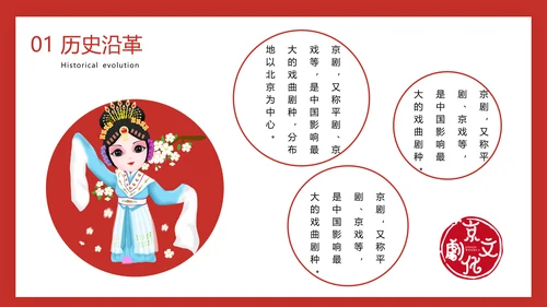 国粹京剧票友文化PPT模板