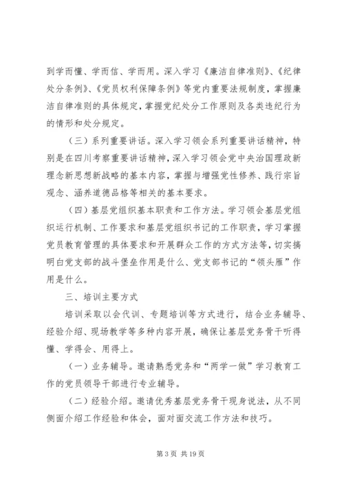 基层党务工作者培训学习心得.docx