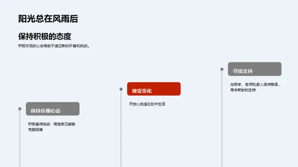 小学到初中的转变