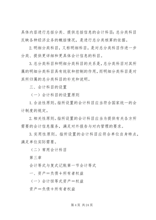 会计基础考试大纲.docx