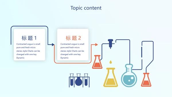 生物基因细胞DNA医疗医学动态PPT模板