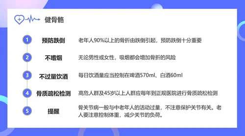 健康生活方式合理饮食PPT模板