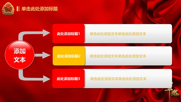 军魂党政八一军队动态PPT