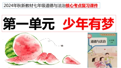 第一单元 少年有梦【核心考点复习课件】(共30张PPT)
