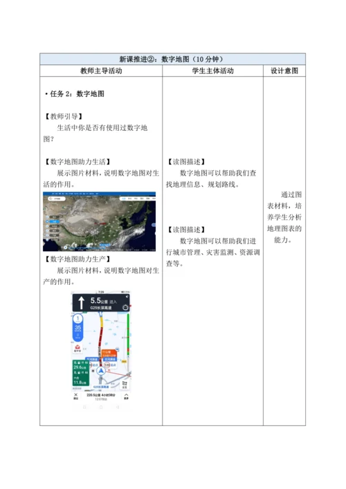 【大单元教学】第二章 地图 （地图的选择和应用）大单元整体教学--人教版（新课标）七上