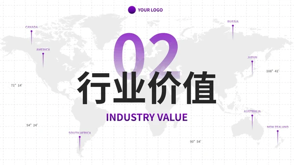 简约商务高级商业模式画布商业计划PPT模板