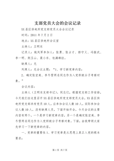 支部党员大会的会议记录 (4).docx