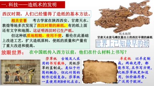 第15课 两汉的科技和文化 课件