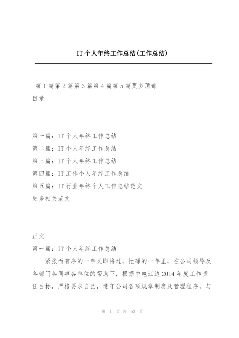 IT个人年终工作总结(工作总结).docx