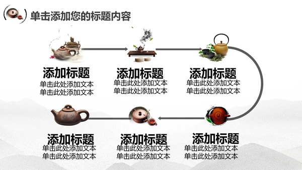 古典中国风茶韵茶艺茶道PPT模板