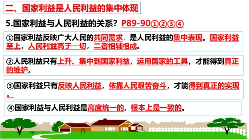 第八课  国家利益至上复习课件（20张PPT）
